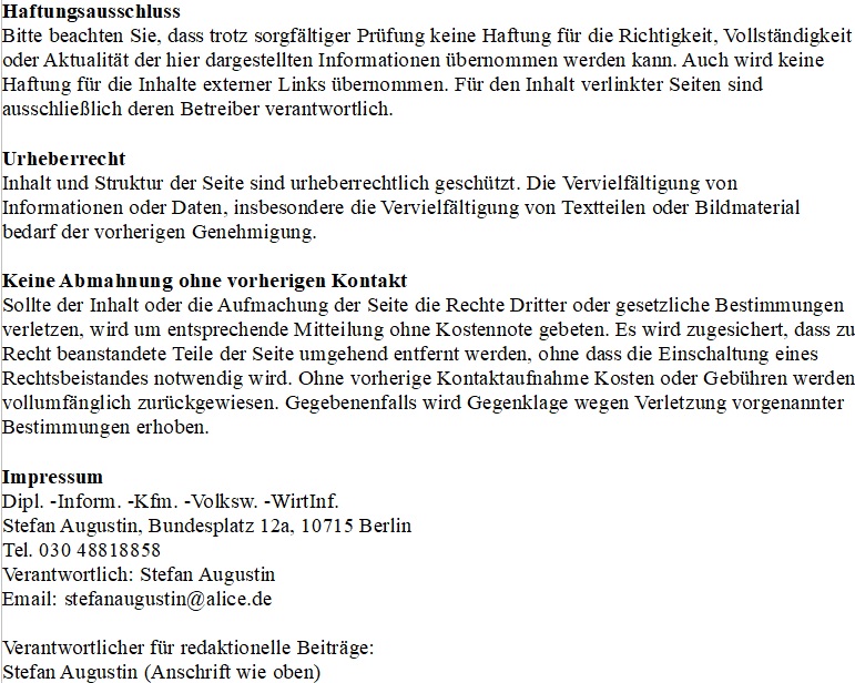  Prozentrechner-Impressum